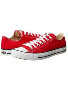 Converse Chuck Taylor All Star Low Top Unisex Sneakers - Red Canvas Shoes For Men & Women, Casual Sneakers | 156993C - Multicolor - View 6
