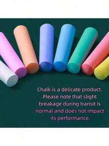 Large Chalk Set Park Tree Reflection Painting Graffiti Street Art Chalk, 7 Vibrant Colors For Colorful Painting Fun On Asphalt, Roads And Sidewalks[Random Packaging], Back To School - Multicolor - View 5
