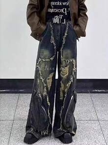 Women Pants - Blue - View 4