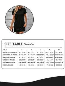 MVE00|1 piezas|Envio local|  [ Vestido Casual Estampado]  Vestido Casual Q098 con Estampado Único - Negro - Ver 7