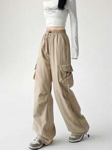 Women Pants - Pink - View 10