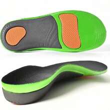 1 Pair Arch Support Insoles, Moisture-Wicking, Keep Feet Dry, Suitable For Replacement In Sports Shoes, Flats And Casual Shoes - Multicolor - View 2
