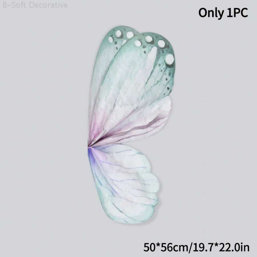 Gift Wrap With Butterfly And Flower Design, Style, Creative, For Wrapping Bouquets, Packaging Material For Birthday And Wedding Gifts. - 蝴蝶A - 查看 1
