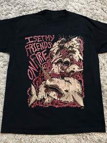 Women T-Shirts - Black - View 1
