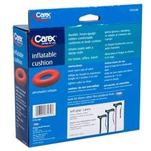 Hemorrhoid Hemroid Tailbone Donut Round Pillow Cushion by APEX/CAREX HEALTHCARE - Rojo - Ver 5