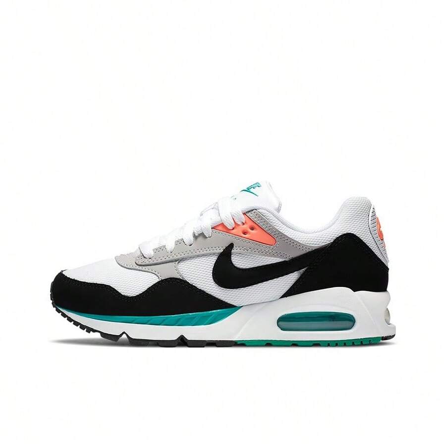 Nike Air Max Correlate Fabric Retro Sporty Comfort Low-Top Casual Shoes Women's Green Black And White - 511417-136 - Xem 1