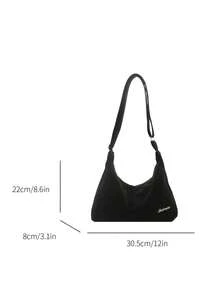 Fashionable Large Tote Bag For Women, New Design Shoulder Bag, Chic Handbag - Black - View 5