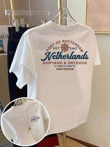 Dam T-shirt - Vitt - Visa 6
