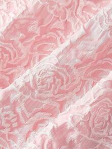 Vestido de tirantes unicolor para mujer sin mangas - Rosa - Ver 7