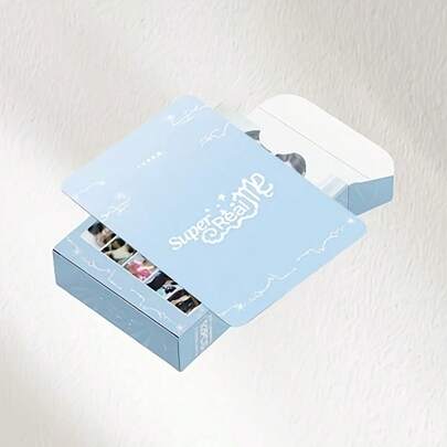 92pcs I-L-L-I-T Debut Album "SUPER REAL ME" Merchandise Sticker & Double-Sided Photo Card Set (32pcs Stickers, 60pcs Photo Cards), Suitable For Decorating Journals/Photo Walls, Perfect Gift