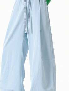 Women Pants - White-gray - View 9