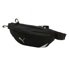 Puma PR Classic 腰包，便攜式胸包，休閒運動斜挎包，戶外旅行中性腰包，078213-01 - 黑色 - 查看 4