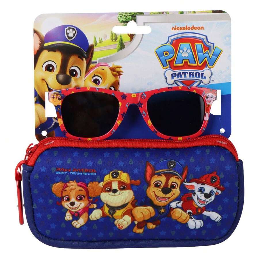 Cerdá Paw Patrol طقم نظارات شمسية من باو باترول مع حافظة للأولاد والبنات - نظارات شمسية خفيفة الوزن ومريحة من باو باترول، مثالية للصيف والشاطئ والأنشطة الخارجية، إكسسوار للأطفال لحماية من الشمس والاستخدام اليومي بتصميم عصري - شحن مجاني ✅ توصيل خلال 24/48 ساعة إلى إسبانيا - الخيار 1 - مشاهدة 1