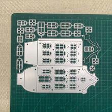 3D房屋切割模具 房屋壓花模板 碳鋼切割模板 金屬手工切割模具 適用於製作卡片、手工相簿、裝飾品等 - DIY可愛建築 - 查看 10