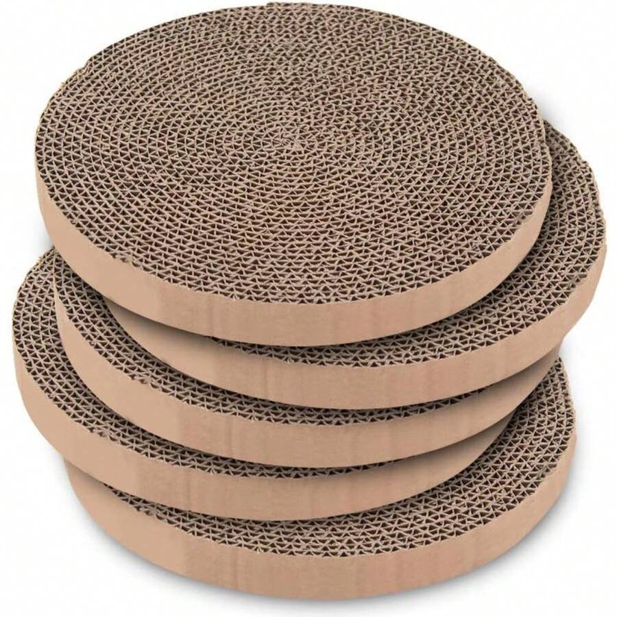 Catify Cat Scratcher, Fun Interactive Scratchers, Posts, Poles, Claw , Furniture Saver Indoor Play Support Natural Cat Behav - 尺寸如圖所示 - 查看 1