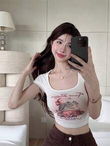Women Tops - White - View 7