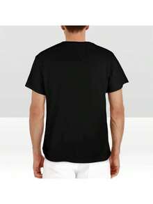 Camiseta Divertida con de Mapache - Diseño Gráfico 'Perdón Por Ser Annojoso, Volverá A Succeder', Camiseta Unisex de Algodón Casual con Cuello Redondo, Suave y Cómoda, Tallas S-, Negra con Diseño Abstracto Colorido IK53 - Negro - Ver 2