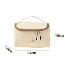 Túi đựng đồ vệ sinh cá nhân du lịch có móc treo, nhiều ngăn trong suốt, dung tích lớn, phân chia đồ ướt và khô riêng biệt, phù hợp cho cả nam và nữ. - Nhiều màu - Xem 14