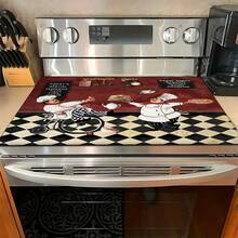 1pc Chef Pattern Printed Absorbent Dish Drying Mat, Espresso Machine Countertop Absorbent Mat, Sink Drain Mat, Soft Faucet Absorbent Mat, Sink Cup Mat, Kitchen & Bathroom Accessories - Multicolor - View 2