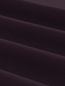 MEXOpulessa Vestido espalda descubierta de punto de unicolor para mujerMEX XKUL - Burdeos 2 - Ver 4