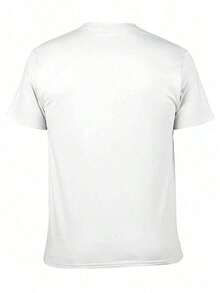 Gachiakuta Motorcycle Casual T-Shirt In Black And White, Crew Neck, Short Sleeve, Perfect Gift For Men, Clothing | Casual Style | Moisture-Wicking Fabric, Rapper Print T-Shirt - 180 G/M² Cotton, Unisex Casual Short-Sleeve T-Shirt For Men And Women, Comfortable For All Seasons, Machine Washable, Size KGKH - 白色 - 查看 9