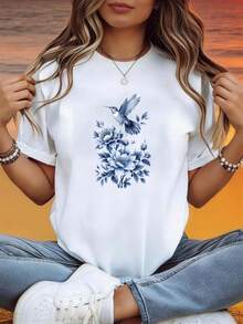 Women T-Shirts - 白色 - 查看 12