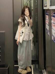 Women Blouses & Shirts - White - View 3