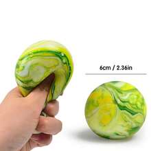 1/2pcs Large 6cm/2.36in Or Small 4cm/1.57in Aurora Glass Putty! Flour Filled Squeeze Toy, Slow Rebound Stress Relief Ball, Deep Pressure Relief Toy, Thick Skin Non-Greasy, Immersive Kneading Texture, 2026 Squeeze Toy, High-Aesthetic Desktop Decor, Relieve Anxiety (Please Note Size When Ordering) - Multicolor - View 13