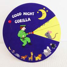 hoojojo 1Pc Good Night Gorilla Felt Story Game Roulette, Interactive Rotating Vocabulary Matching Game, Reading Role Play Learning Activity Props, Storytelling Felt Board Cards, Classroom Interaction Props, Teacher Supplies, Back To School Party Activity - Multicolor - View 11