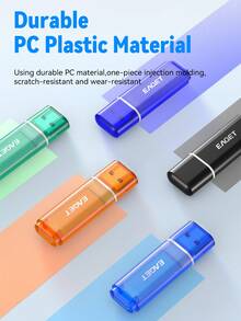 EAGET 5pcs USB 2.0 Flash Drive Multi-Color Portable U Disk Plug And Play External Storage For Laptop Desktop Tablet Office Home File Backup - View 7