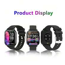 Nuevo reloj inteligente de moda con pantalla táctil completa HD con función de llamada inalámbrica (marcación, respuesta), gran variedad de esferas de reloj, monitoreo de ejercicios, recordatorio de mensajes, múltiples recordatorios de aplicaciones, adecuado para teléfonos Android e iOS, un regalo perfecto para hombres y mujeres - Multicolor - Ver 2