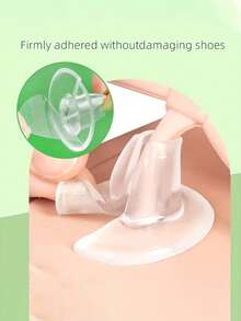 1 Set Of 7 - 2pcs Soft Silicone Pads + 5pcs Silicone Toe Protectors, Self-Adhesive Waterproof Shock-Absorbing Comfortable Insoles, Suitable For Flip Flops, Sandals And Slippers, Protect Small Toes From Friction - A - View 12