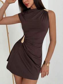 Women Midi Dresses - 栗子2 - 查看 7