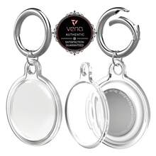 Vena For Apple AirTag Holder And Keyring, AirTag Keychain Holder Waterproof AirTag Case - 無色 - 查看 1