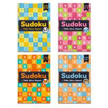 Libro de Actividades de Rompecabezas Sudoku, Cuaderno de Práctica de Lógica Numérica Divertida, Rompecabezas de Entrenamiento Cerebral para Enfoque, Resolución de Problemas, Sentido Numérico y Tiempo de Aprendizaje Familiar - Multicolor - Ver 1