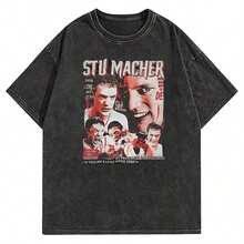 T-Shirt With DTG Print Inspired By Singer Auto Salvage - 黑色 20 - 查看 6