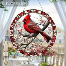 1 pieza Decoración de jardín plana de acrílico 2D, 3 linternas, atrapasol estilo bohemio, regalo de jardinería de primavera/verano, adecuado para césped, maceta - A - Ver 5