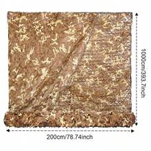 Camouflage Net, Garden Fence Net, Hunting Concealment Net, Suitable For Camping, Hunting, Party Decoration - Desert Camouflage Net Roll - Desert Camouflage - View 20