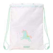 Safta SPIDERMAN | Junior Preschool Sports Bag Flowers Children's School Backpack With Drawstring Closure And Anti-Strangulation Reliable, Inner Zip Pocket, Back To School, Lightweight - Unicornio - View 2