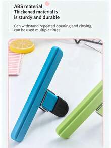 5pcs High Quality Durable Silicone Food Bag Clips - Strong Sealing Clips, Essential For Kitchen Storage, Suitable For Food Preservation, Household Storage, Multi-Purpose Sealer - Upgraded Version - View 7