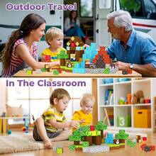1pc Unisex Magnetic Building Blocks Toy - Explore Stacking Puzzle Toy. Surprise Gift For Christmas, Halloween And Children's Day. Random Color - Multicolor - View 4