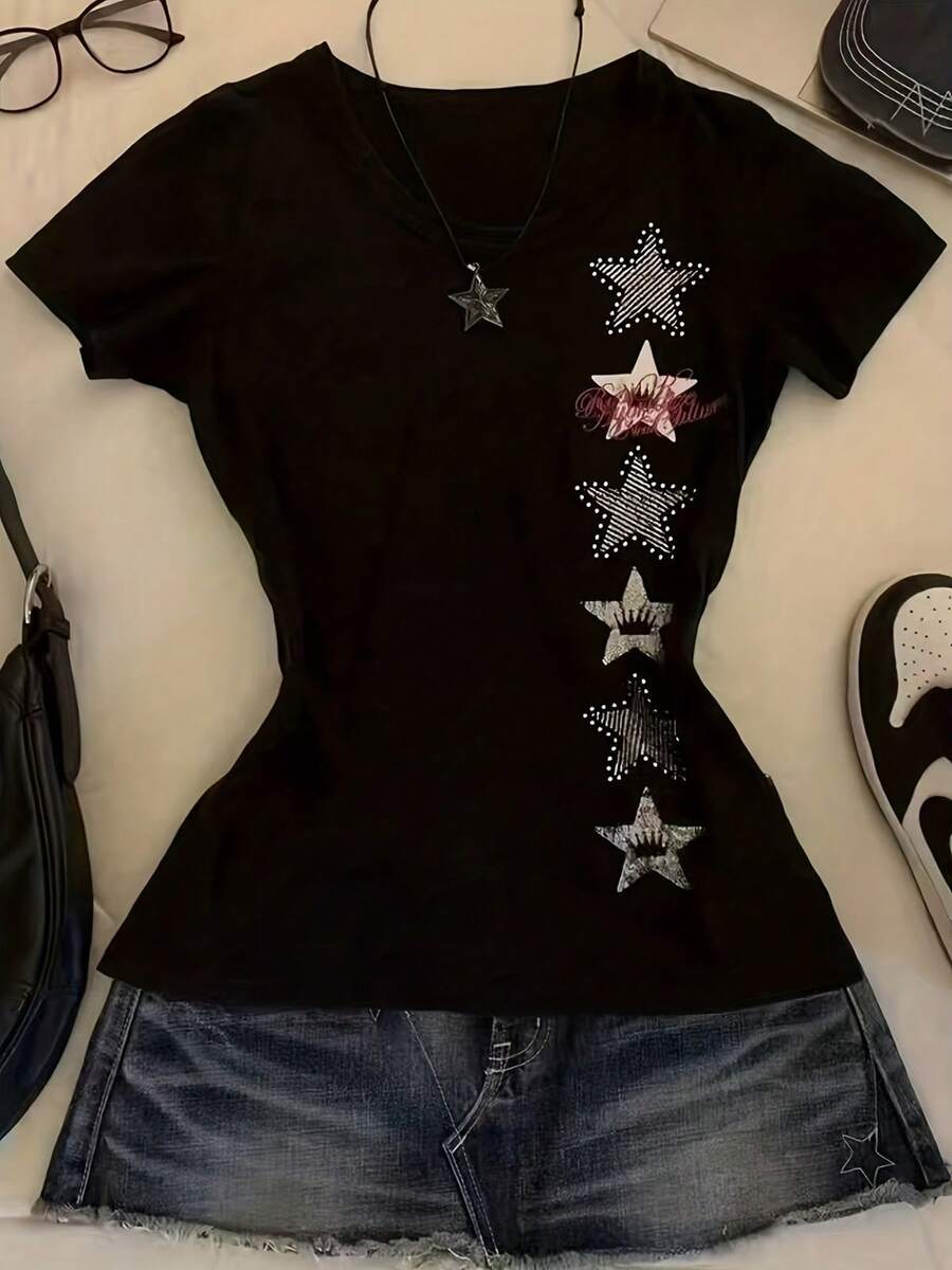 Women Tops - Black - View 1