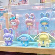 SANRIO 三麗鷗兔子系列公仔 - 1/6 收藏級 PVC 卡通 - 可愛桌面與車內裝飾 - 科幻主題動漫角色模型 - 適合生日、節日、返校、畢業禮物 - 彩色 - 查看 8