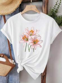 Women T-Shirts - White - View 12