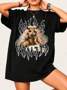 Women T-Shirts - Black - View 7