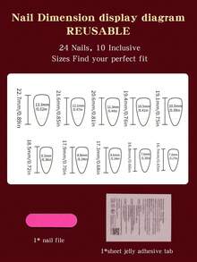 180 Stück kurze mandelförmige weiße Nagel-Aufkleber, perfekt passende acrylische Kunstnägel Set, inklusive 1 Stück Gelee-Gel und 1 Stück Nagelfeile, geeignet für Frauen und Mädchen für tägliche Arbeit, Studium und Party zum Selbermachen - Weiss - Übersicht 6