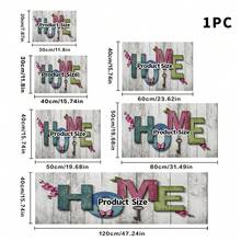 1件復古字母「HOME」圖案高吸水餐盤瀝水墊，適用於餐桌、咖啡店、廚房檯面，營造溫馨家居氛圍，多功能排水墊，家居禮品，桌面裝飾 - XYLSD-396 - 查看 17