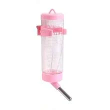 Stainless Steel Vacuum Water Dispenser Suitable For Hamsters, Guinea Pigs, Rabbits, Squirrels, With Rolling Ball Drinking, Leakproof - D - View 17