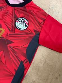 New National Team Jerseys For The 2026 World Cup - Current Models - Mesir Merah - View 4