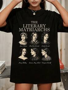 Women T-Shirts - Black - View 6
